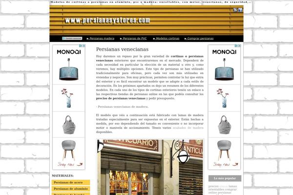 ColdBlue theme site design template sample