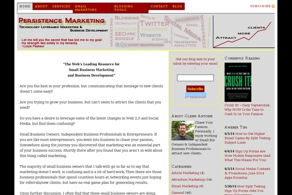 GeneratePress theme site design template sample