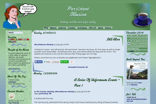 Site using Fancy-archives plugin
