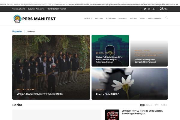 Site using Wordfence Security plugin
