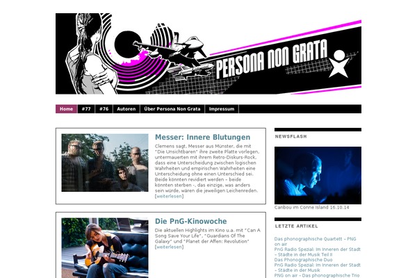 Site using Flickr-mini-gallery plugin