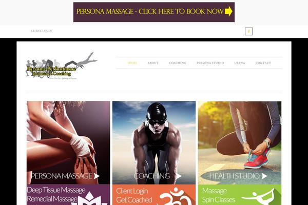 Aperture theme site design template sample