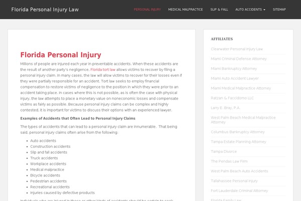 Coraline theme site design template sample