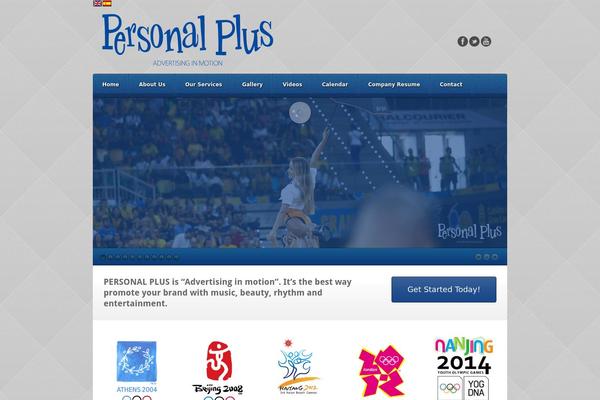Akita theme site design template sample