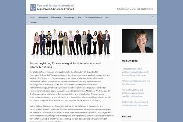 Pinpoint theme site design template sample