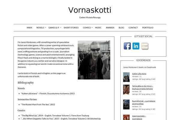 MinimalistBlogger theme site design template sample