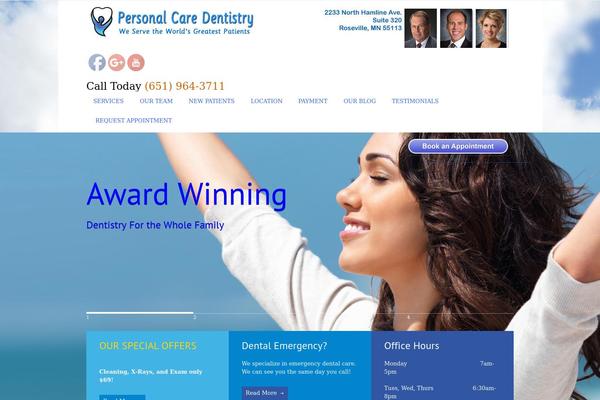 MediCenter theme site design template sample