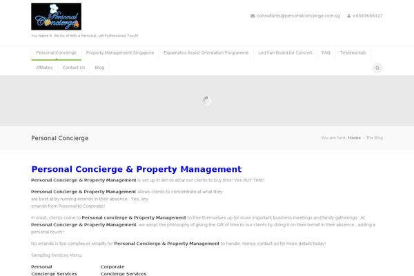 Astrum theme site design template sample