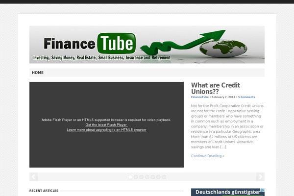 Wp Clearvideo theme site design template sample