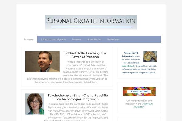 Semicolon theme site design template sample