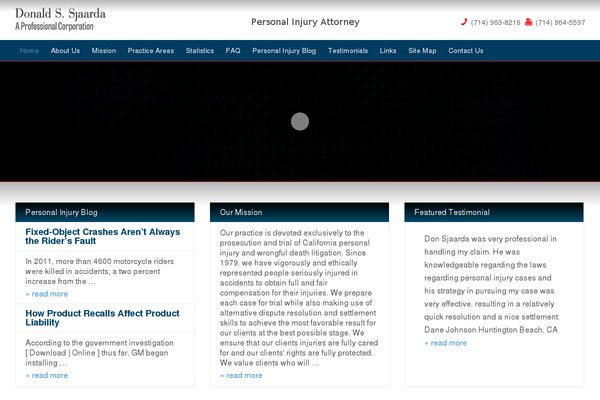 Enterprise Pro theme site design template sample