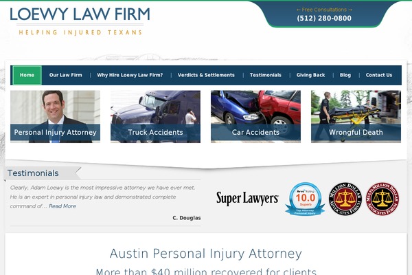 personalinjurylawyersaustintx.com site used Loewy2020