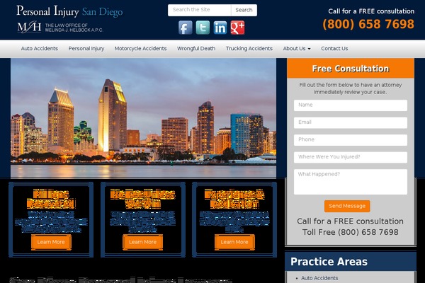 personalinjurysandiego.net site used Roots