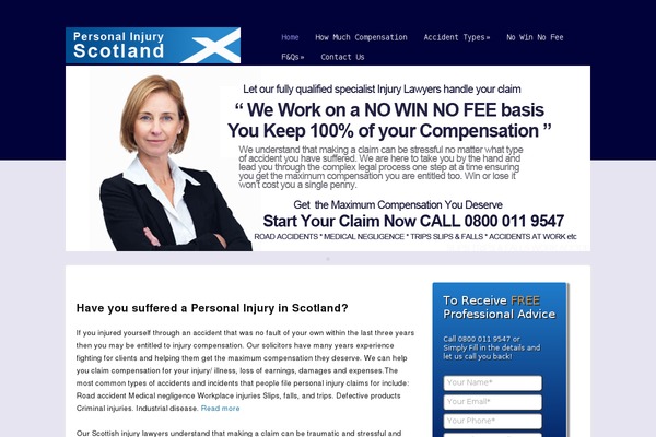Dynamik theme site design template sample