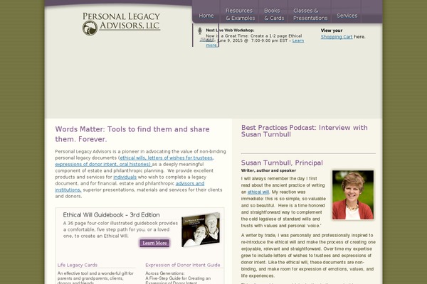 personallegacyadvisors.com site used Pla