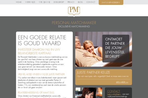 personalmatchmaker.nl site used Master
