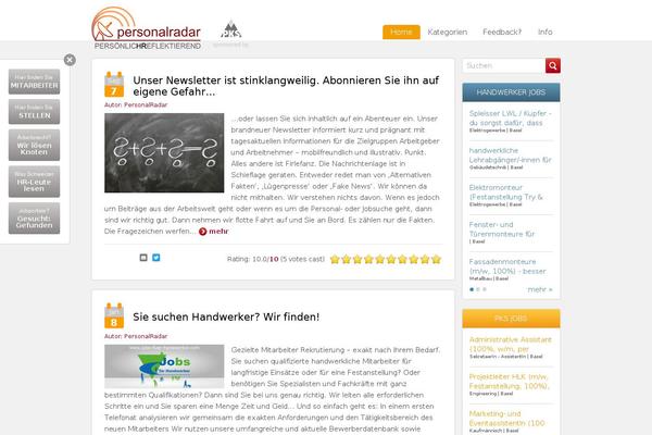 Site using Better archives widget plugin