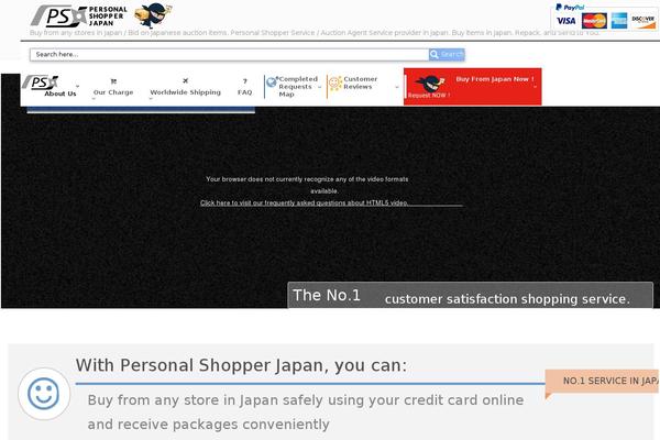 Site using WPFront Scroll Top plugin