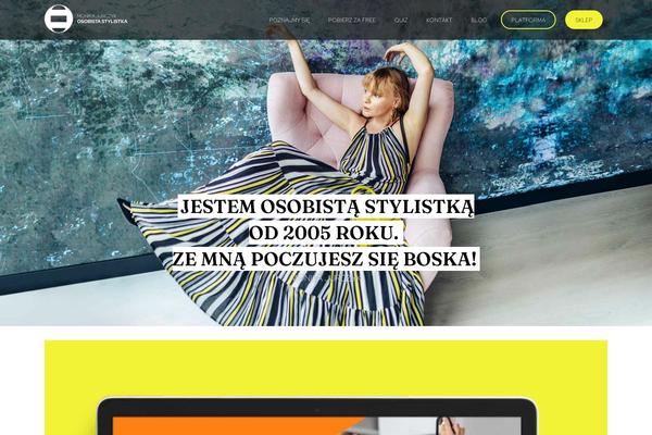 personalstylist.pl site used Personalstylist
