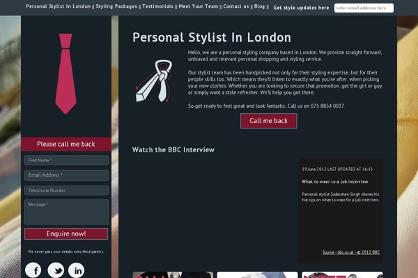 personalstylistinlondon.co.uk site used Stylist