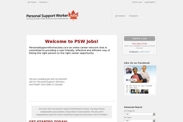 Site using Fxtender-pro-jobroller plugin