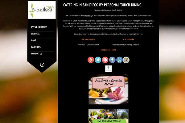 King Size theme site design template sample