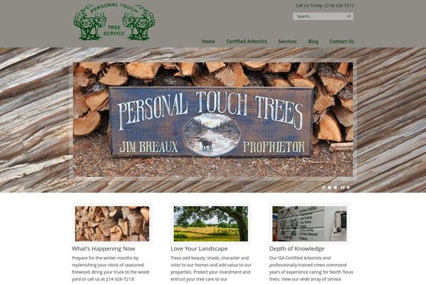 U Design Child theme site design template sample