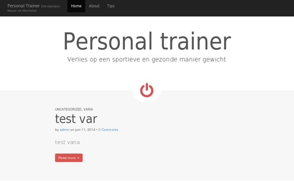Ward theme site design template sample