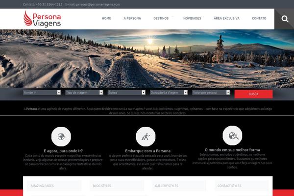 personaviagens.com site used Persona-viagens