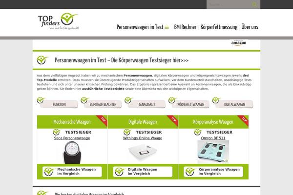 personenwaage-test.net site used Trendmedia