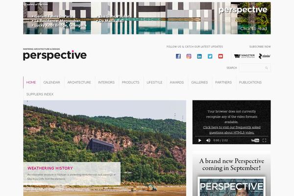 perspectiveglobal.com site used Andawards