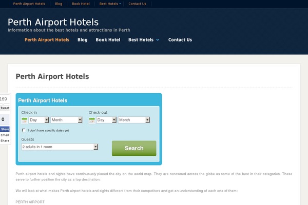Resort theme site design template sample