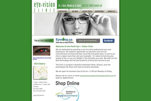 Clinic theme site design template sample