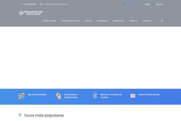 Site using Tourmaster plugin