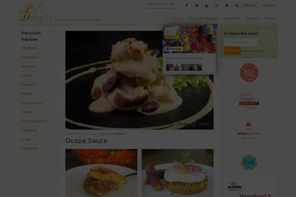 Mocha Child Theme theme site design template sample