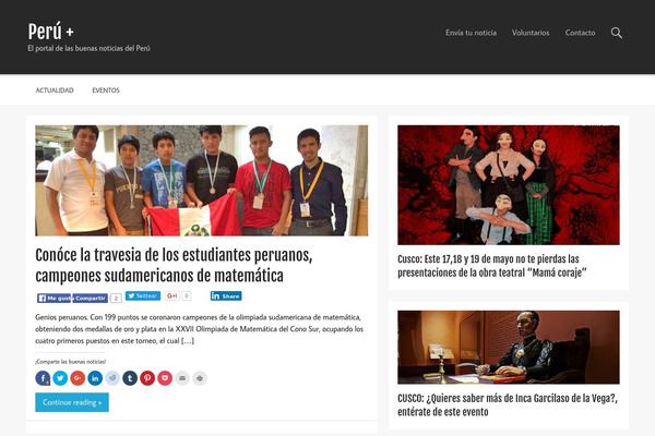Momentous Lite theme site design template sample