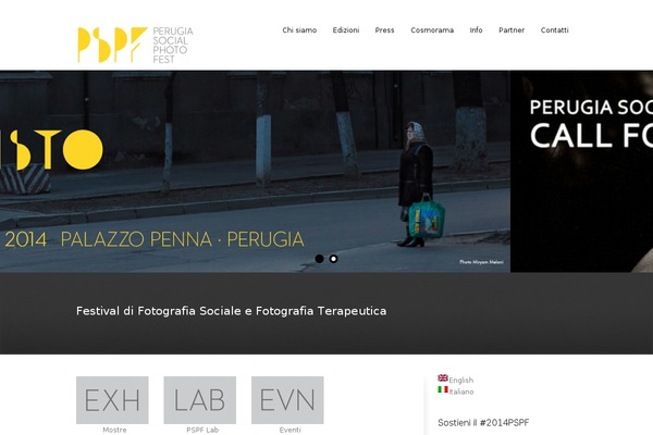 Site using Cubeportfolio plugin