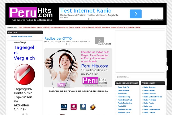 Ariel theme site design template sample