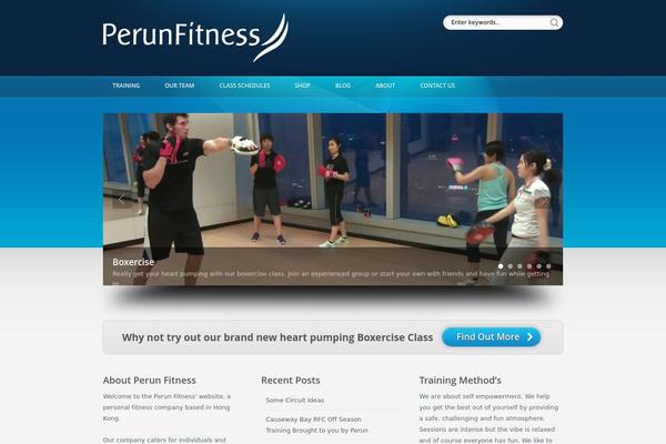 Showtime 3.3 theme site design template sample