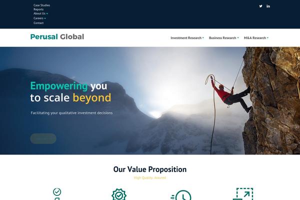 Consulting theme site design template sample