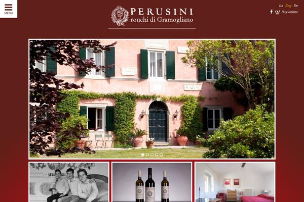 perusini.com site used Tailpress-master