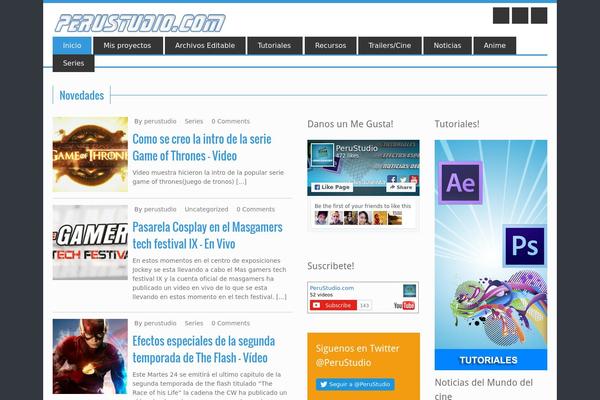 BritaNews theme site design template sample
