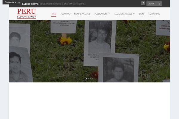 Extra-child theme site design template sample