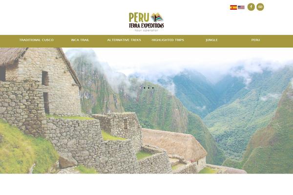 Traveler theme site design template sample