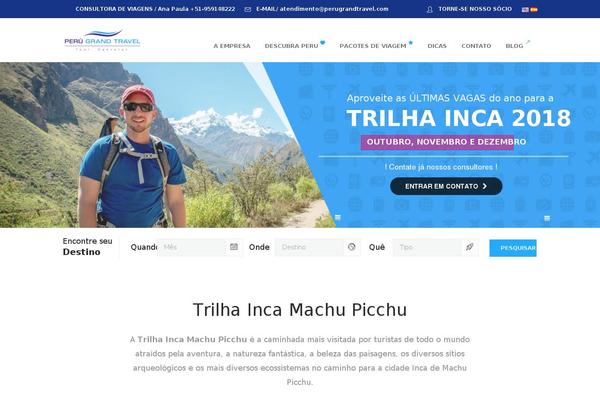Site using WP Parallax Content Slider plugin