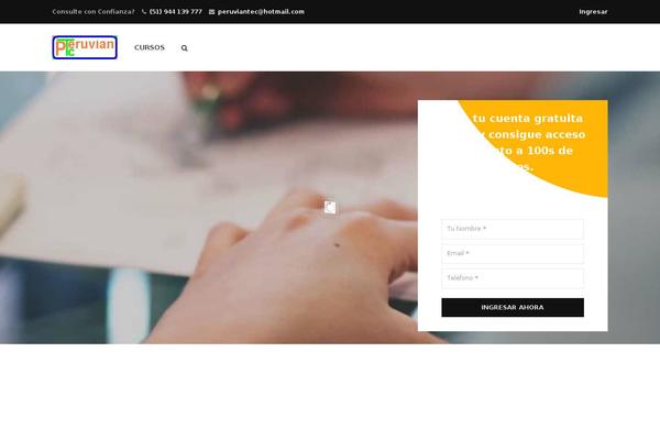 Site using Learnpress-sorting-choice plugin