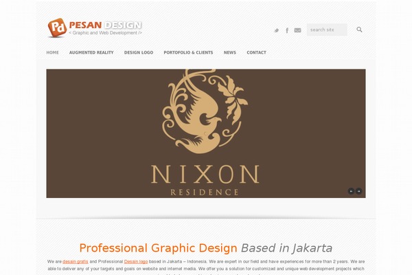 Choices theme site design template sample