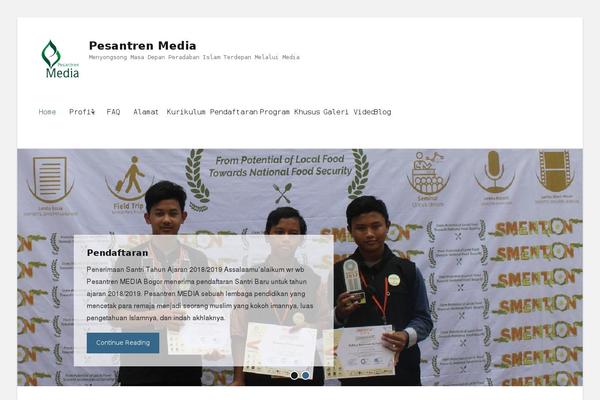 Clean Education theme site design template sample