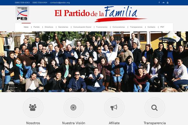 pesbc.org site used Politicize