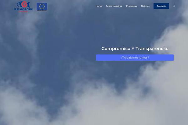 OceanWP theme site design template sample